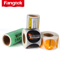 Printing roll bottle seal stickers adhesive vinyl candle label sticker